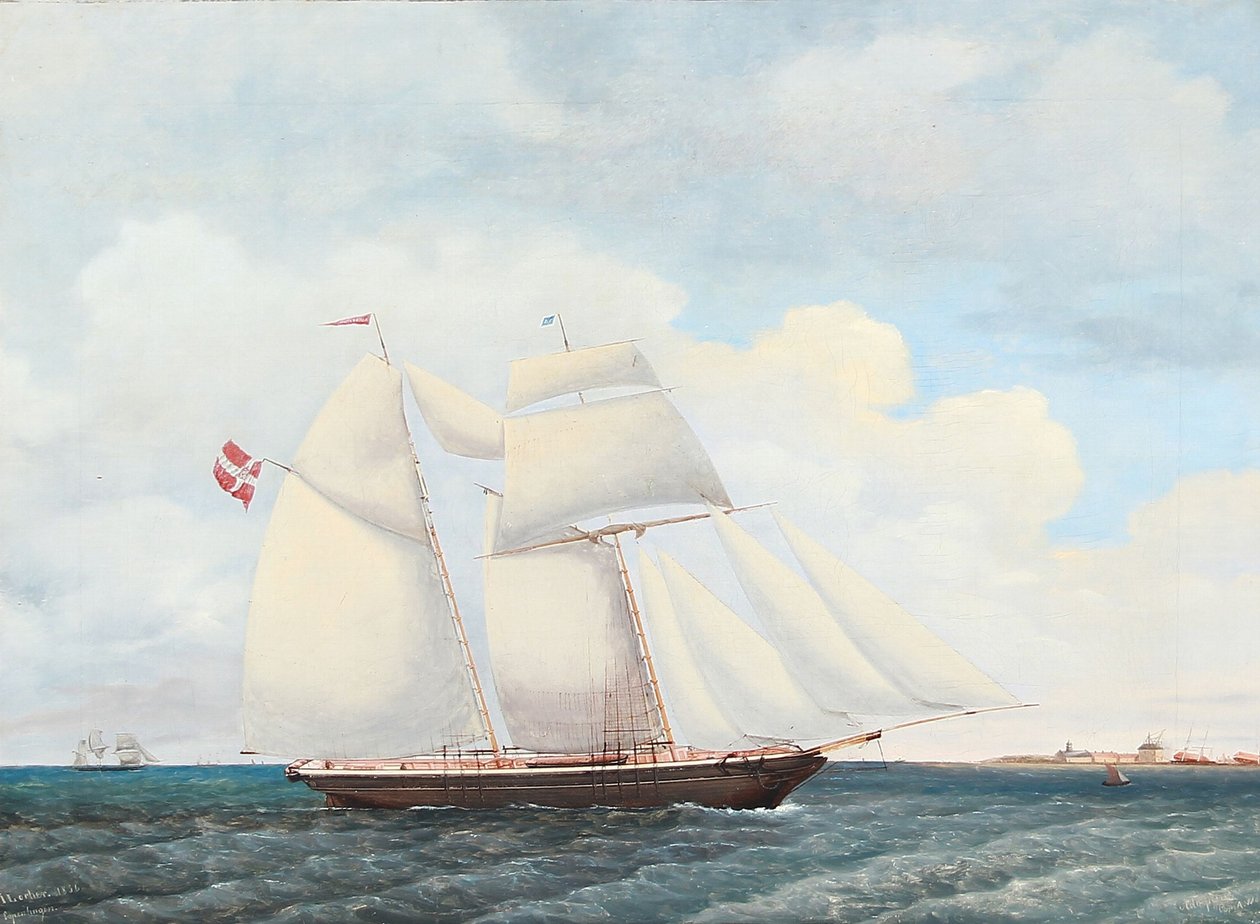 La goélette "Adolphine" - Jens Thielsen Locher