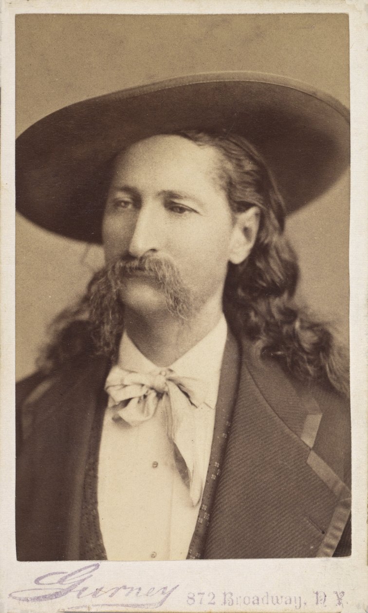 Wild Bill Hickok, pub. 1873 (photo) - Jeremiah Gurney