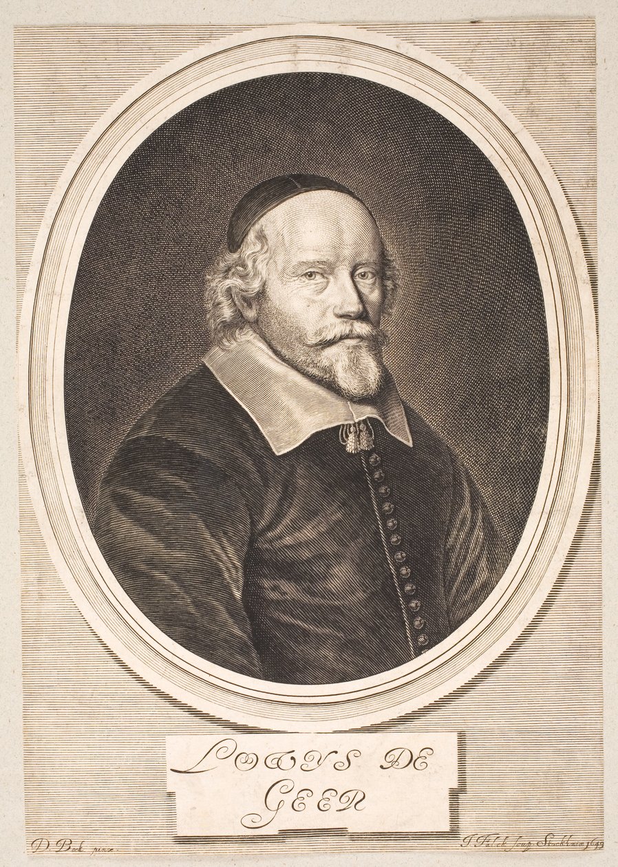 Portrait de Louis de Geer - Jeremias Falck