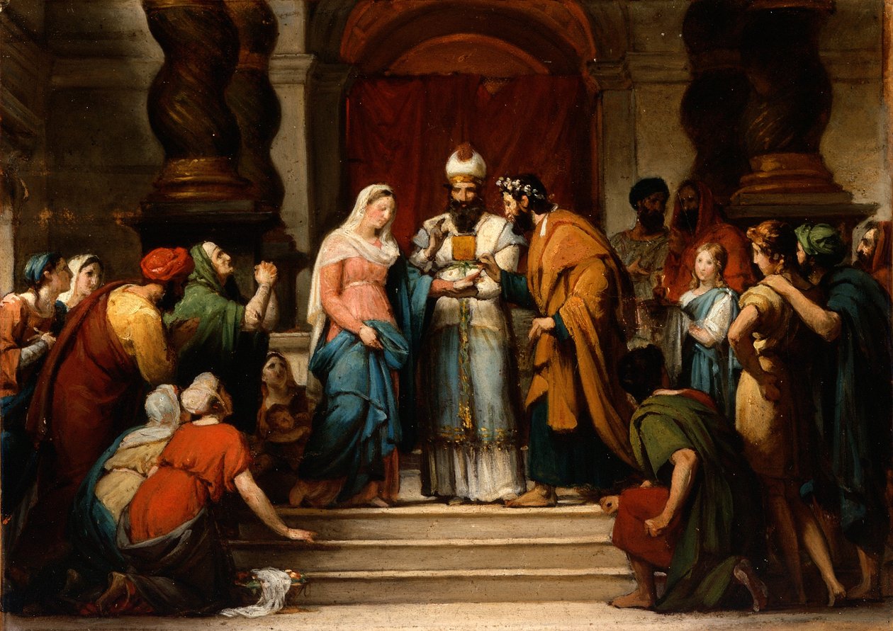Le Mariage de la Vierge, 1833 - Jérôme Martin Langlois