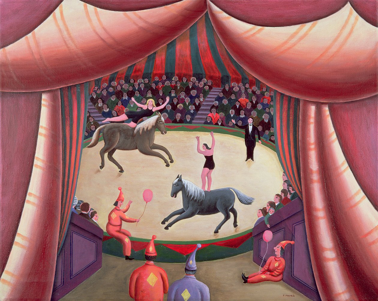 La piste de cirque - Jerzy Marek