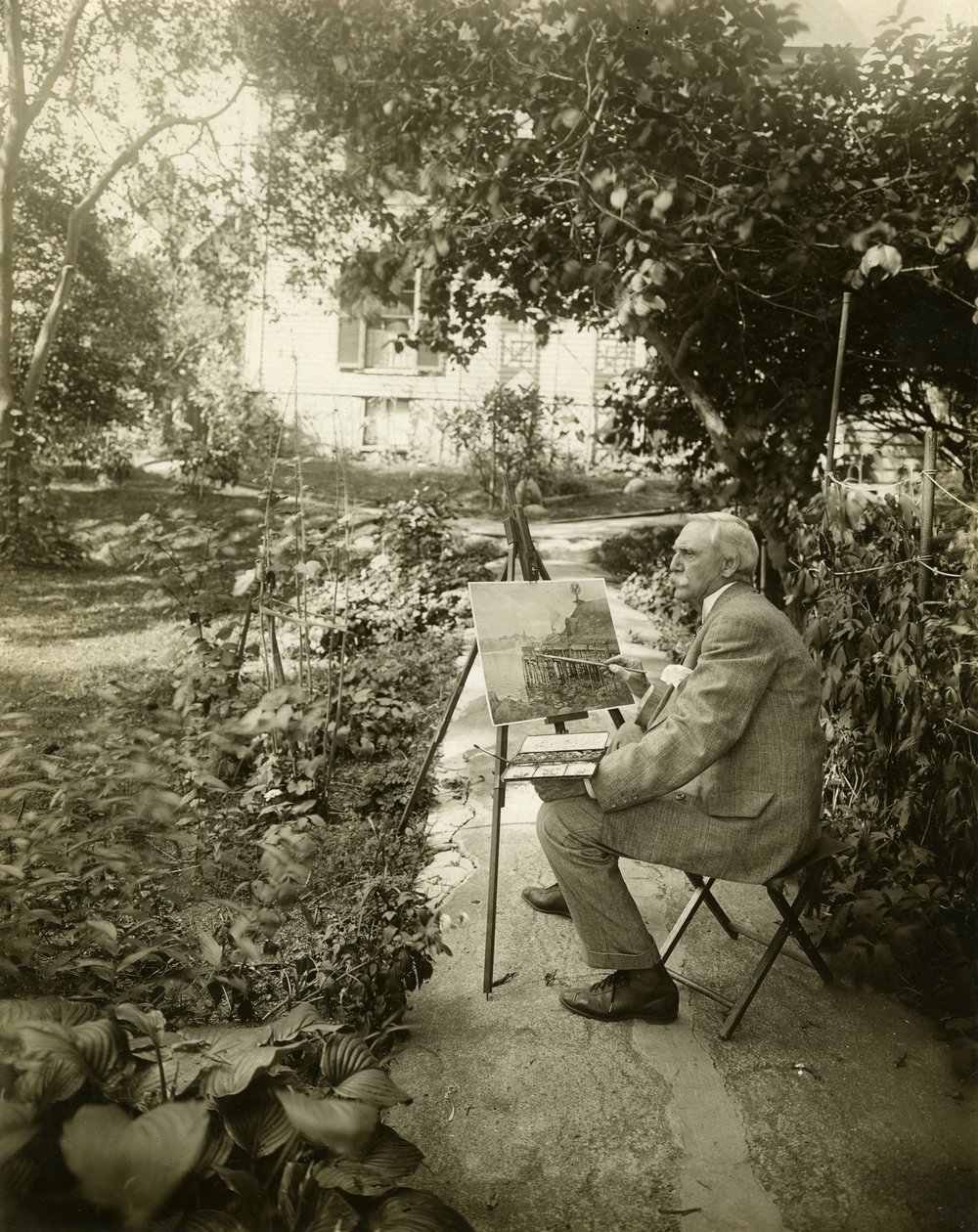 Harry Fenn, artiste, vers 1905-11 - Jessie Tarbox Beals