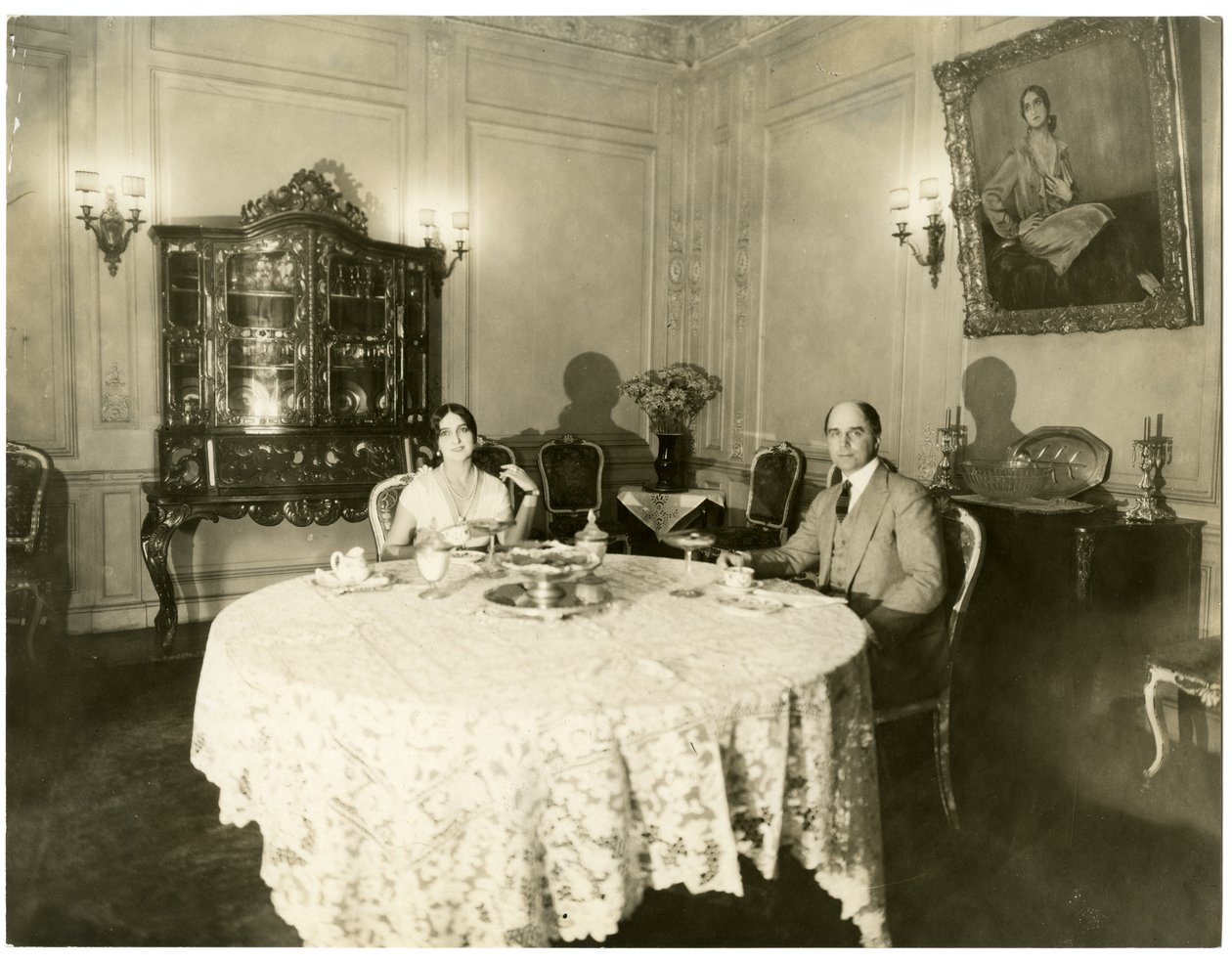 Michael Fokine & Fokina sa femme, vers 1926-36 - Jessie Tarbox Beals
