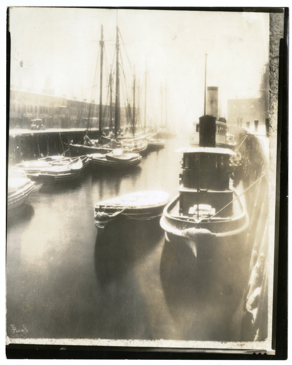 Vieux quai T, Boston, c.1902-10 - Jessie Tarbox Beals