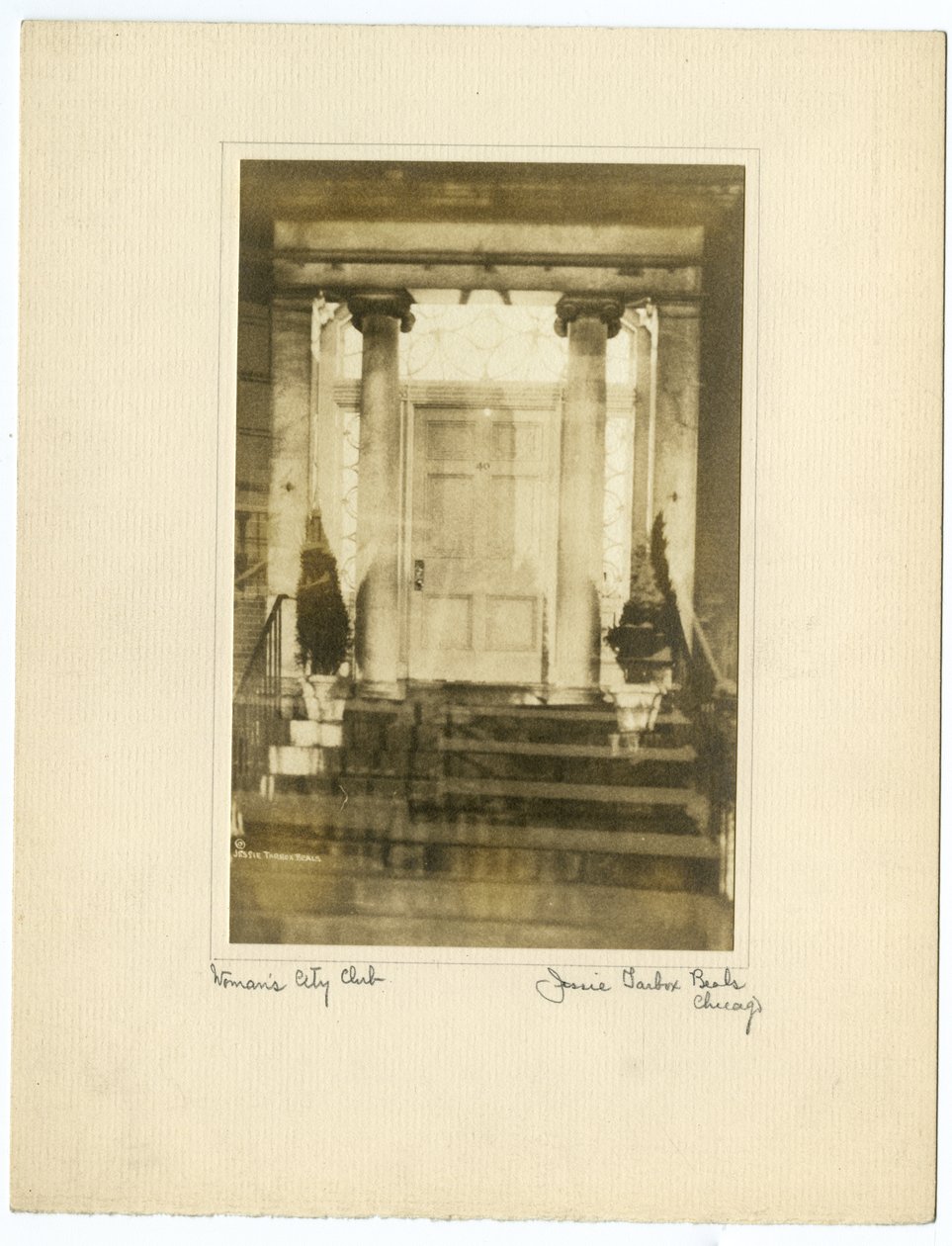 Club de la ville des femmes, Boston, États-Unis, vers 1902-10 - Jessie Tarbox Beals