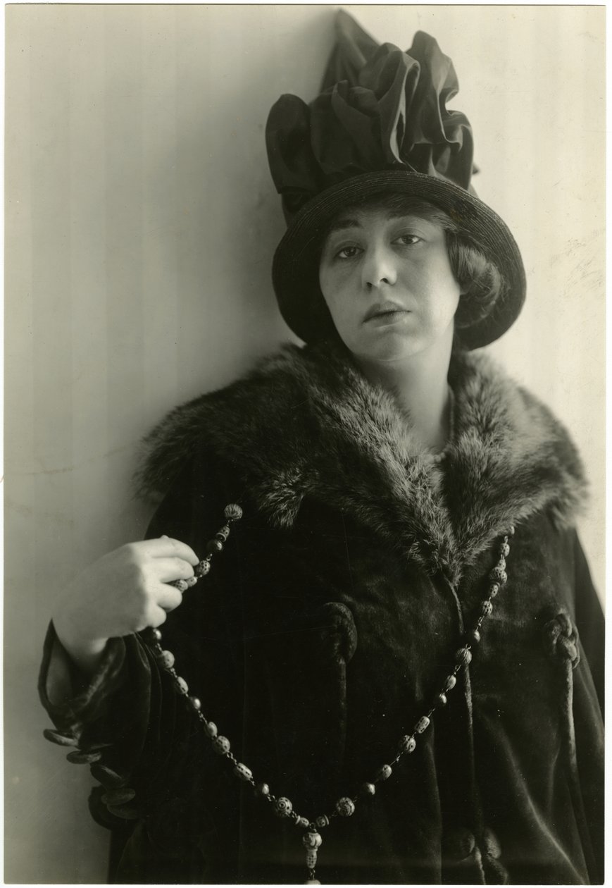 Zoë Akins, auteur de Déclassée, vers 1905-40 - Jessie Tarbox Beals
