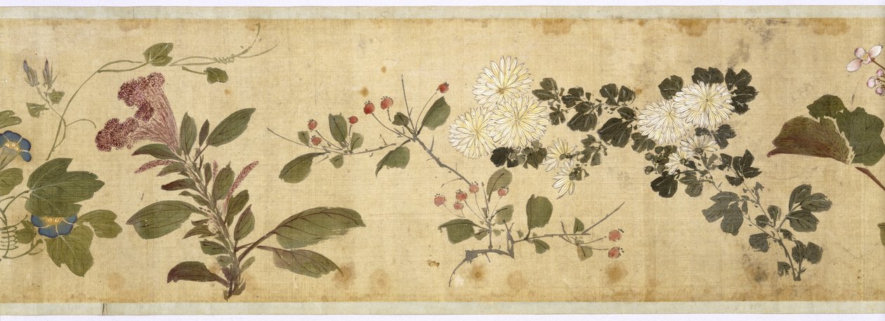 Cent fleurs, début du XVIIe siècle - Jiayan Chen