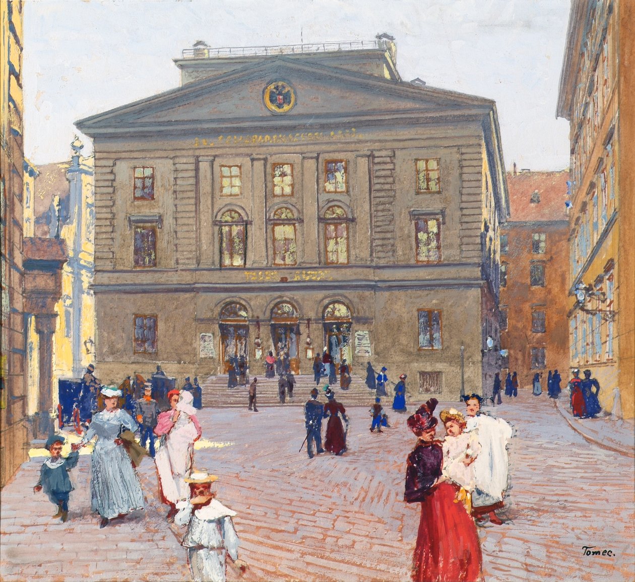 Le bâtiment de la Caisse d