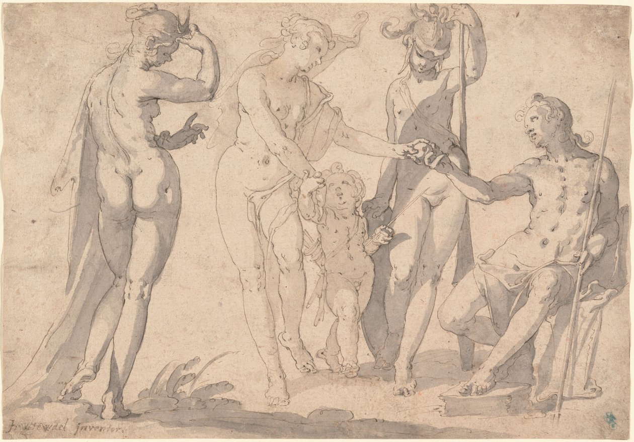 Le Jugement de Pâris - Joachim Anthonisz Wtewael