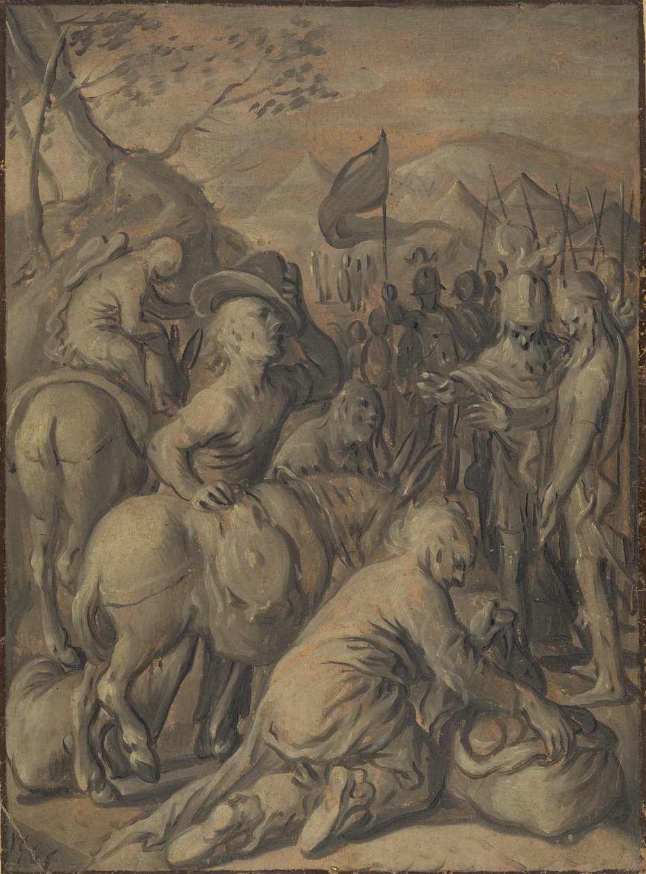 La ruse des Gabaonites - Joachim Beuckelaer