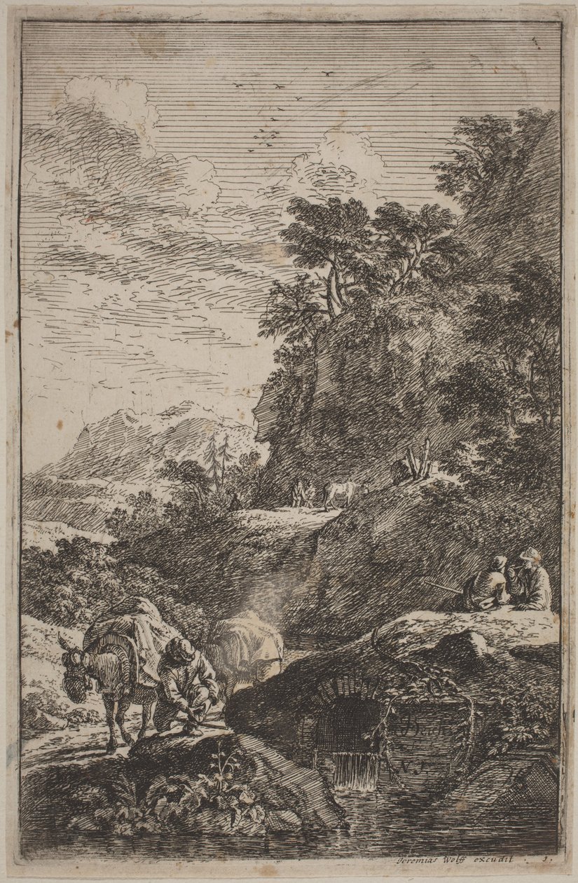 Paysages à la Manière de Salvator Rosa - Joachim Franz Beich