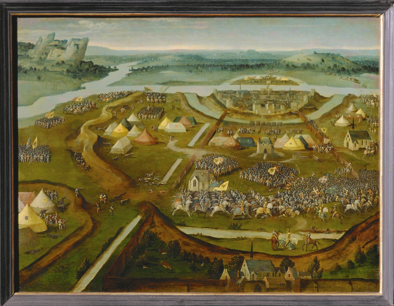 La bataille de Pavie ... - Joachim Patinir
