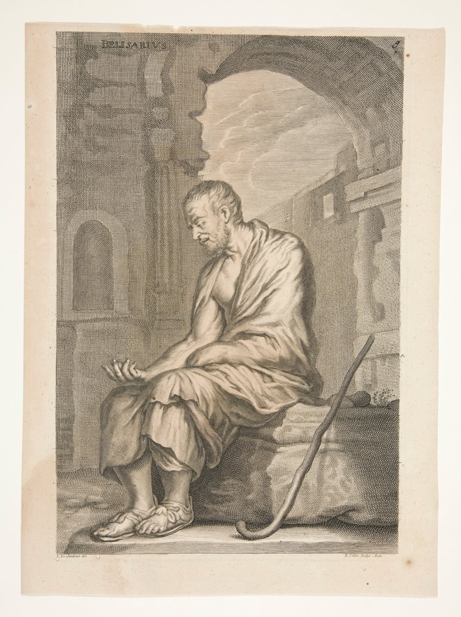 Bélisaire, de Sculpturae Veteris Admirata - Joachim von Sandrart