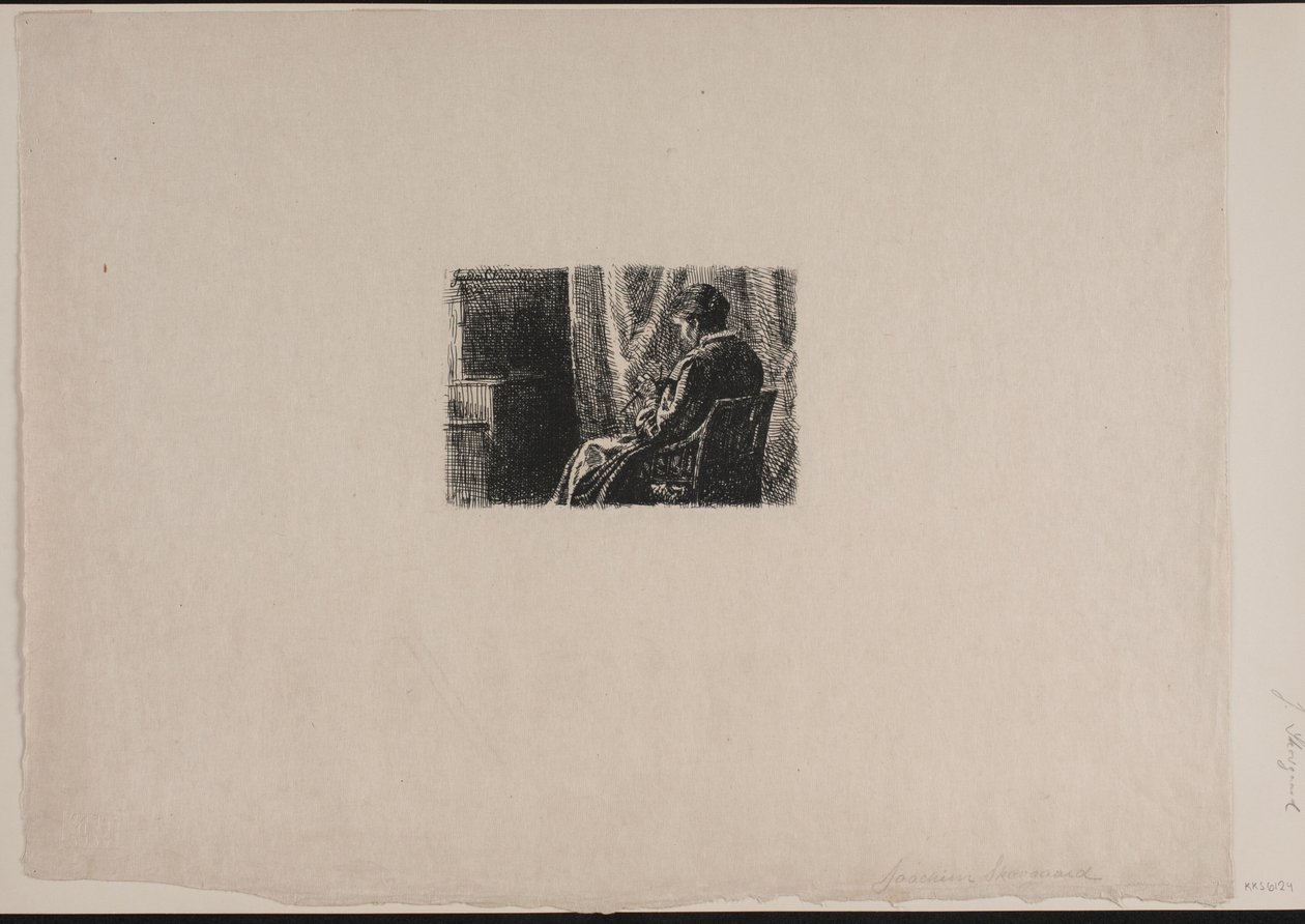 Dame assise - Joakim Frederik Skovgaard