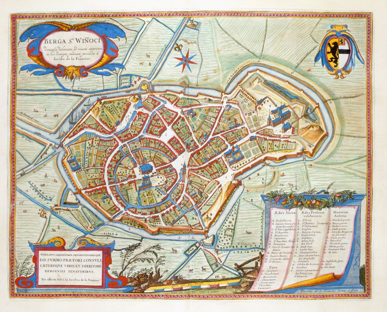 Bergen, Pays-Bas, 1649 - Joan Blaeu