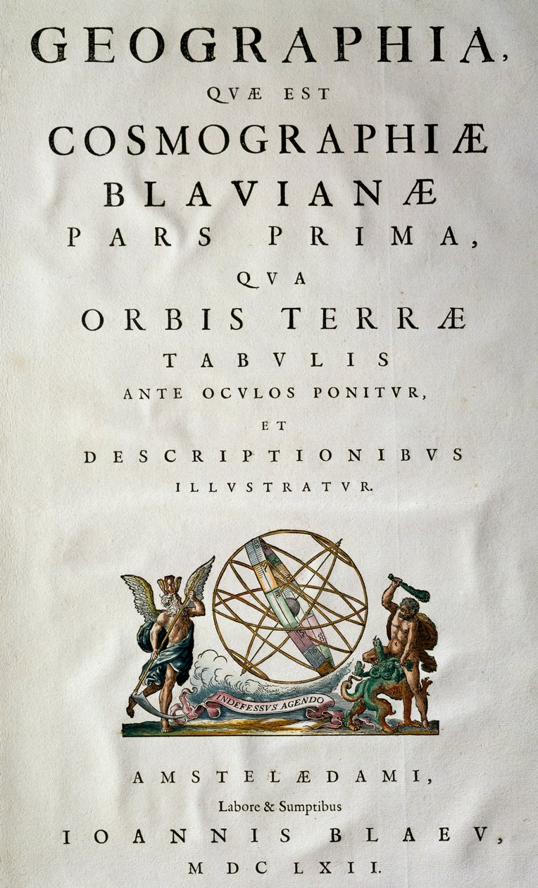 Atlas Maior, sive cosmografphiae Blaviana, atlas par Joan Blaeu (1596-1673) - Joan Blaeu