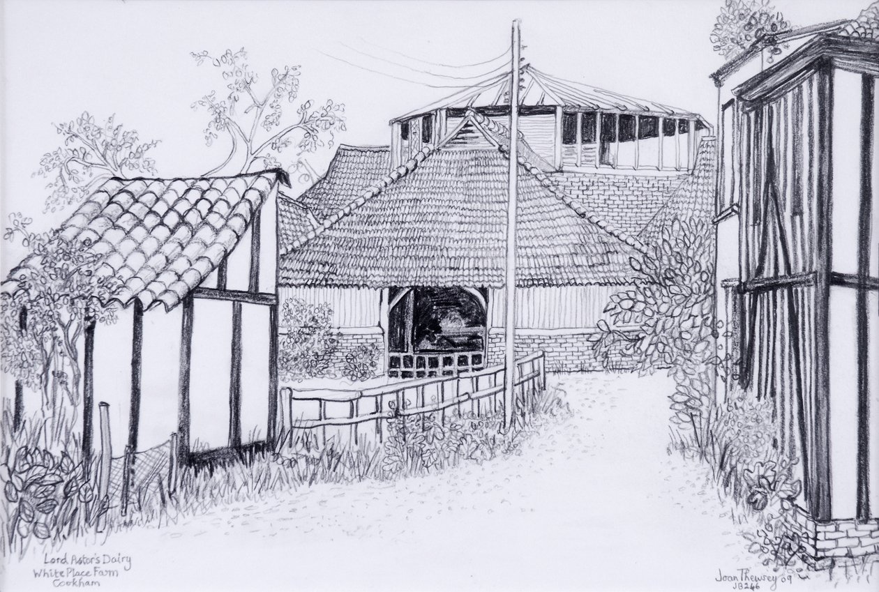 La Laiterie de Lord Astor, White Place Farm, Cookham 2012 - Joan Thewsey