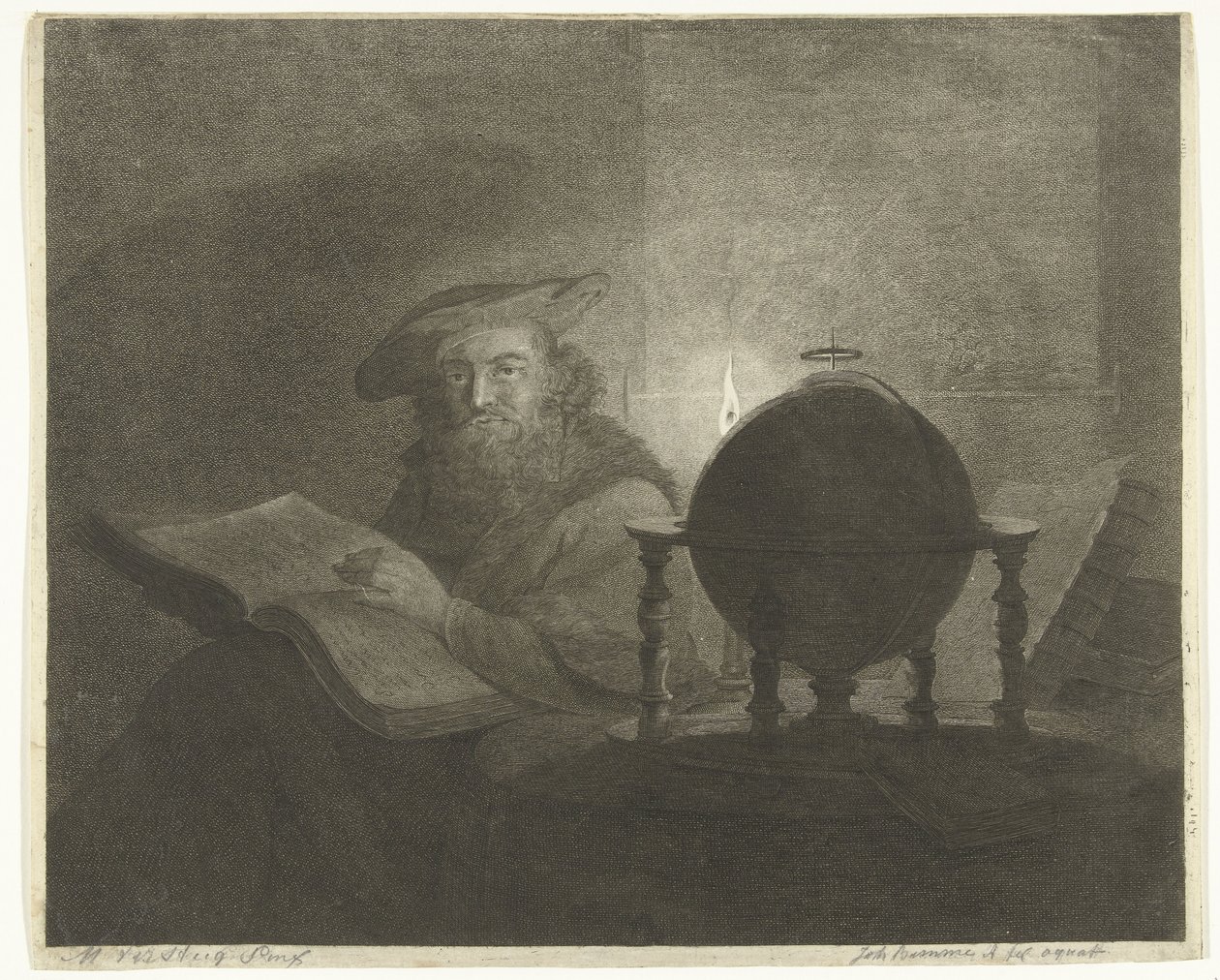 Un érudit à la lumière d
