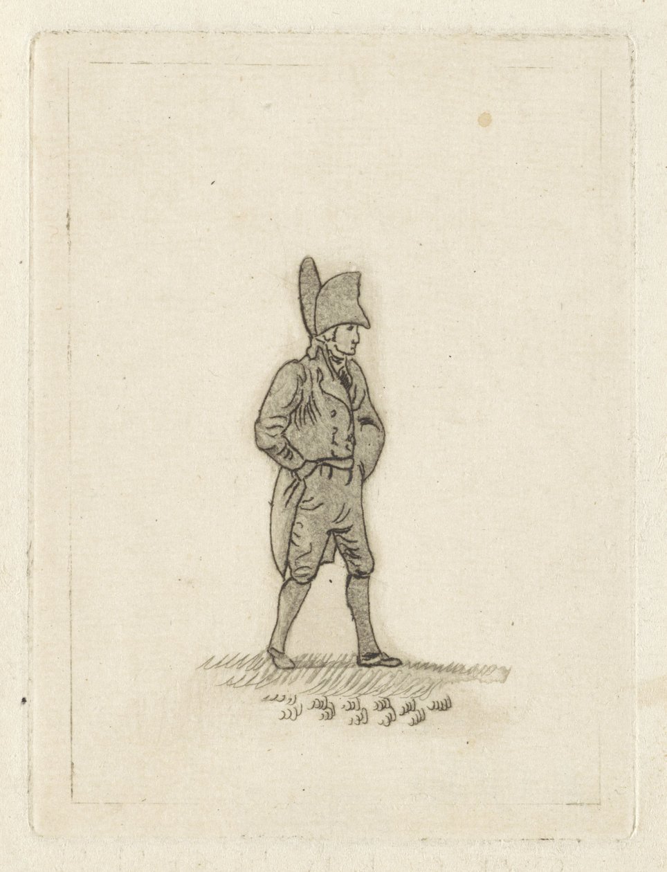 Homme avec un chapeau - Joannes Pieter Visser Bender