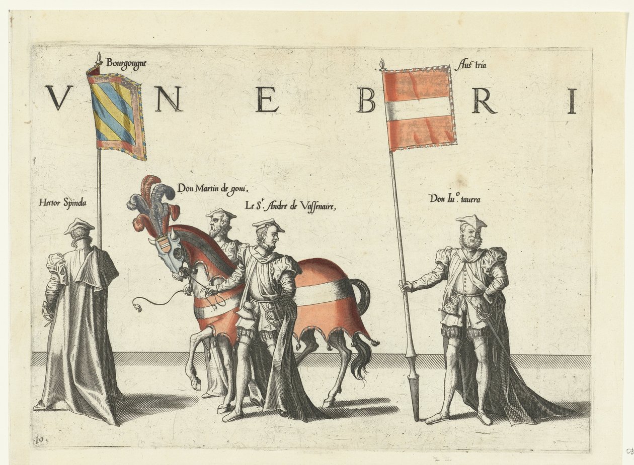 Partie du cortège, n° 10 - Joannes van Doetechum (I)