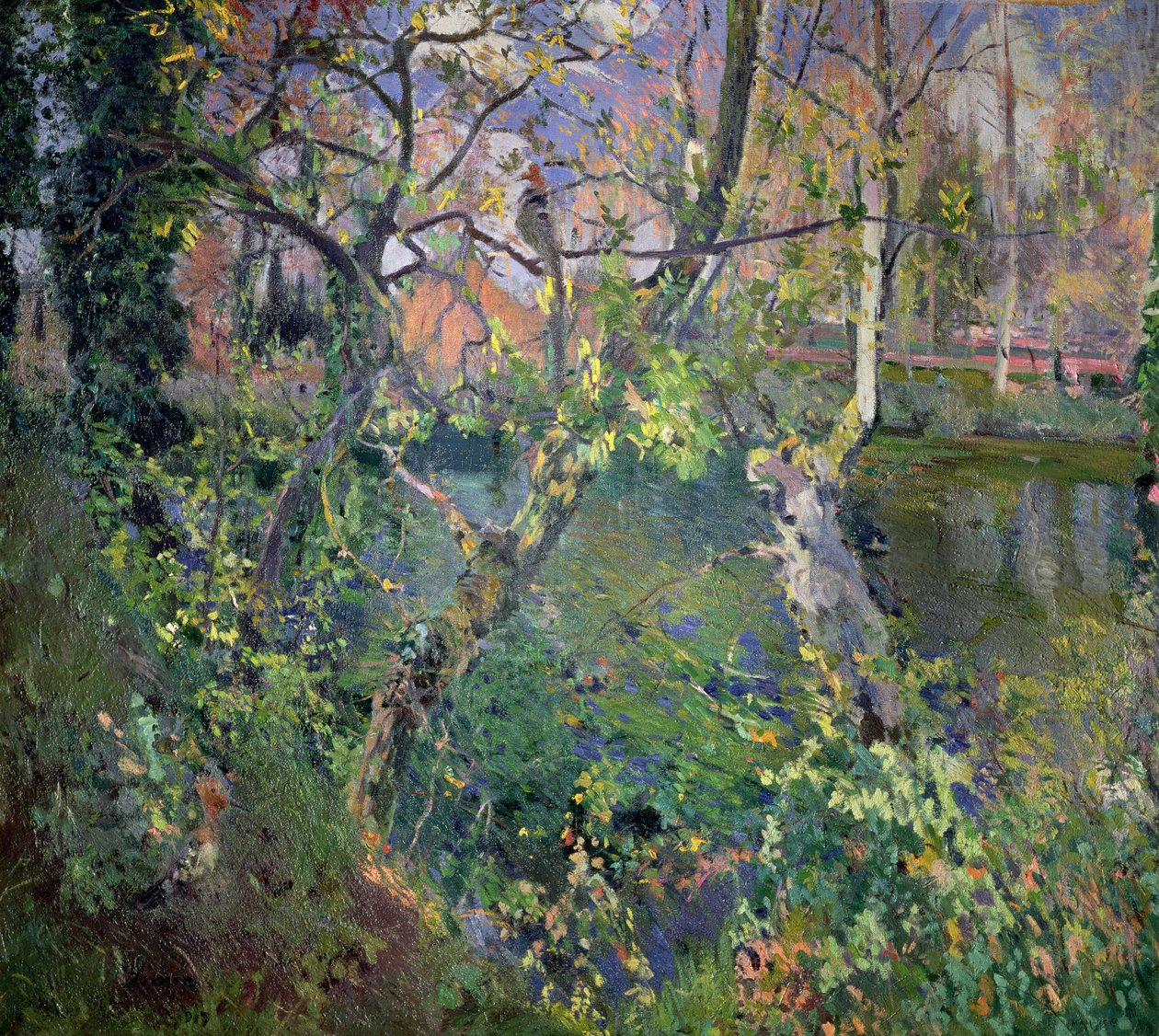 Les pluies de Moguda, 1917 - Joaquin Mir Trinxet