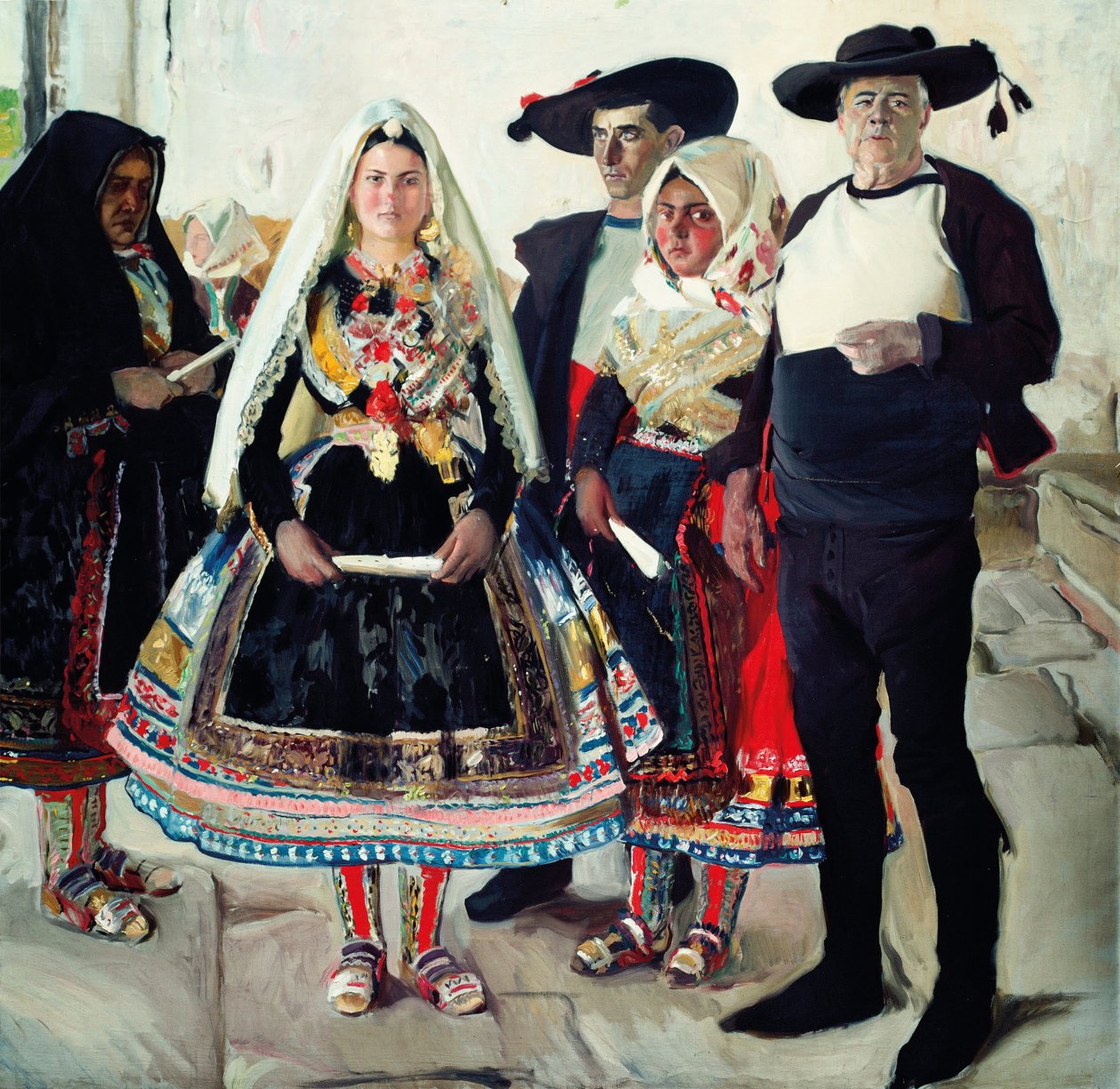Habitants typiques de Lagartera ou mariée de Lagartera - Joaquín Sorolla