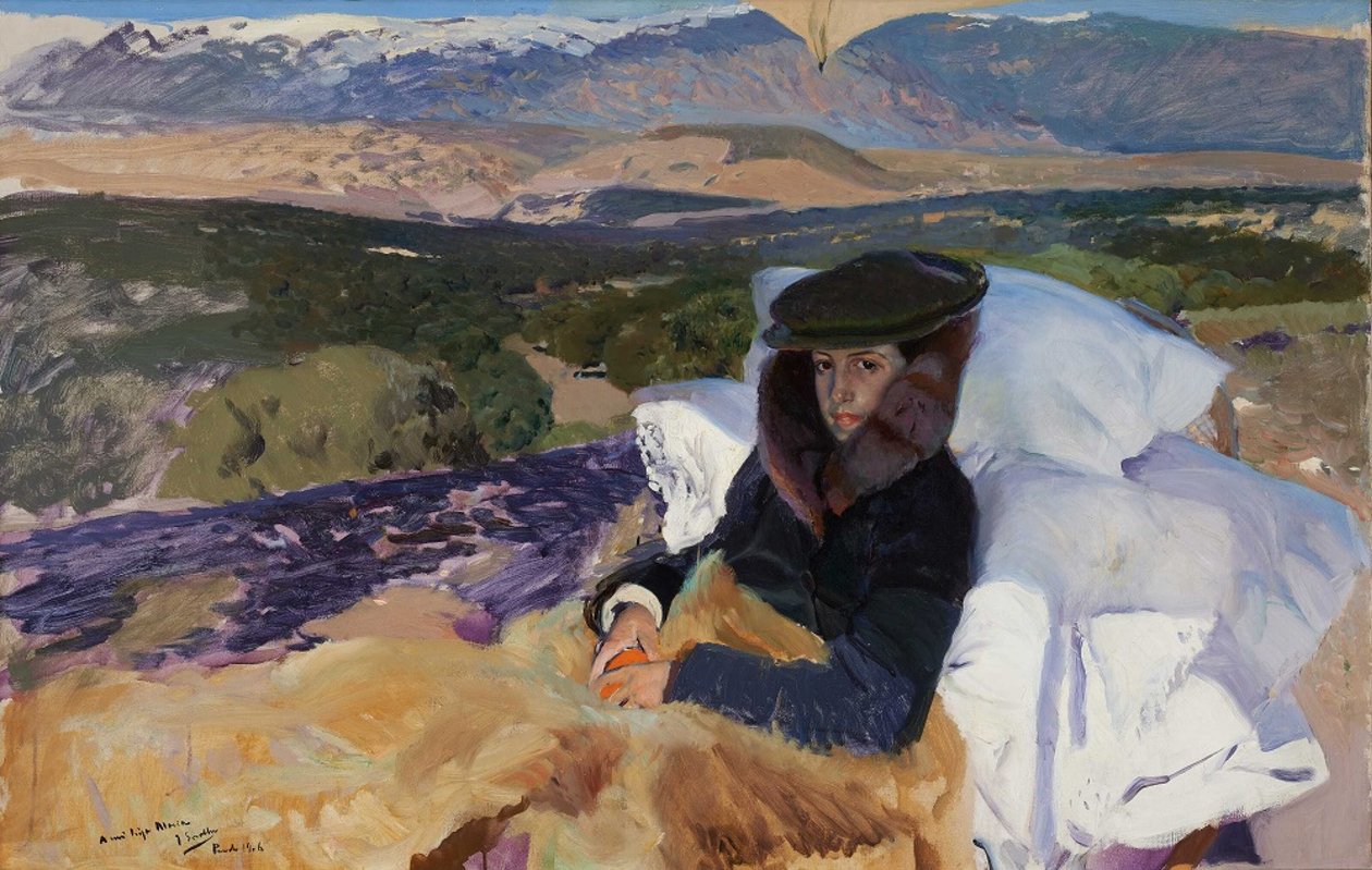 Convalescente Maria à El Pardo, 1906 - Joaquin Sorolla y Bastida