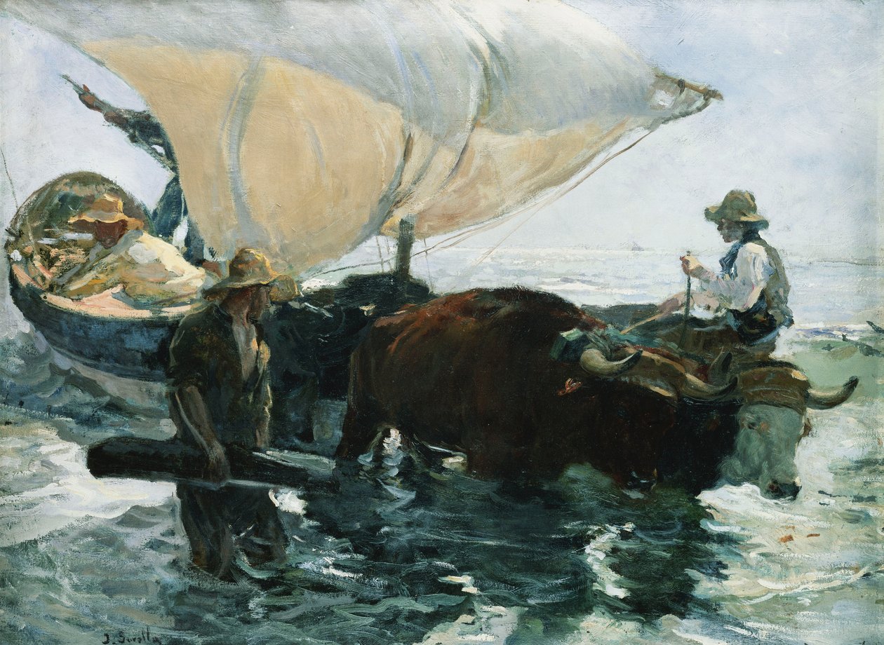 Le retour de la pêche, 1893 - Joaquín Sorolla