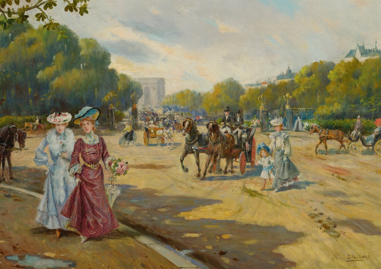 Port Dauphine Bois de Boulogne - Joaquín Pallarés Allustante