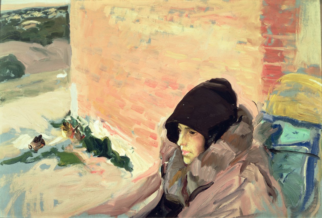Portrait de Maria convalescente - Joaquín Sorolla