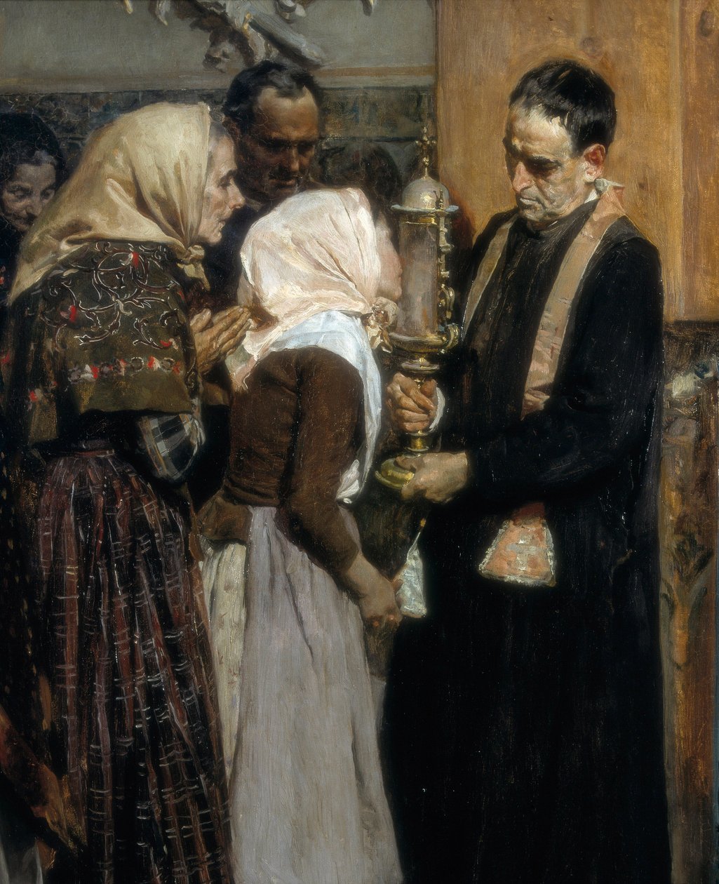 La relique (détail) - Joaquín Sorolla
