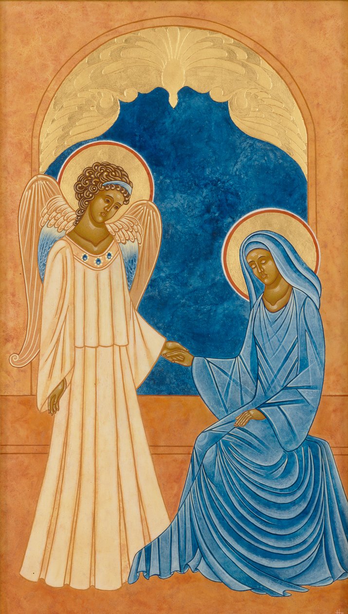 Annonciation, 2005 (tempera à l