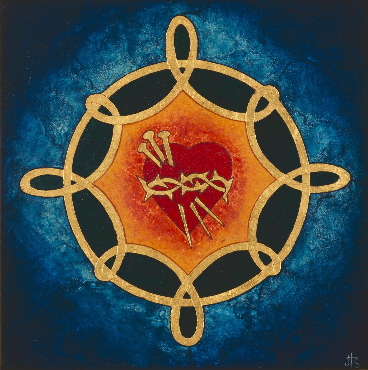 Sacré-Cœur, 2005 (tempera à l