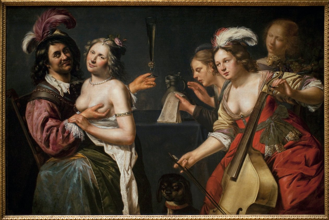 Le fils prodigue ou « allégorie des cinq sens ». - Johan Baeck