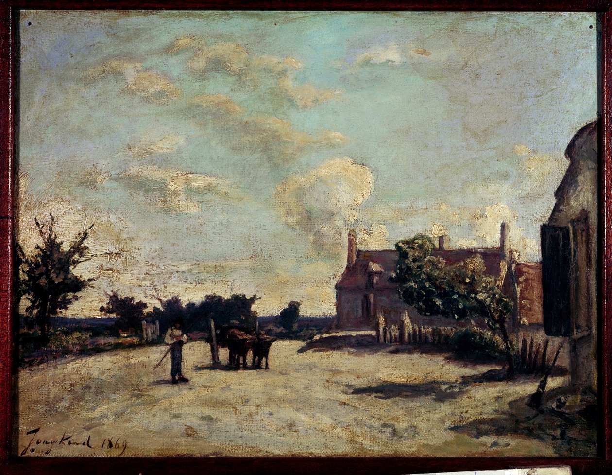 Auberge - Johan Barthold Jongkind