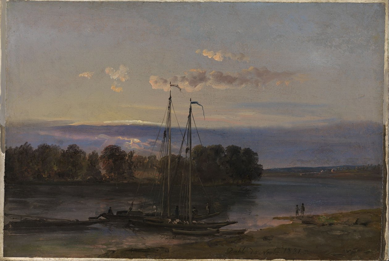 Ambiance du soir au bord de l