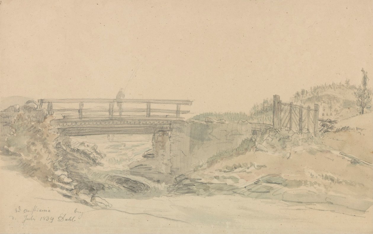 Près de Christiania - Johan Christian Dahl