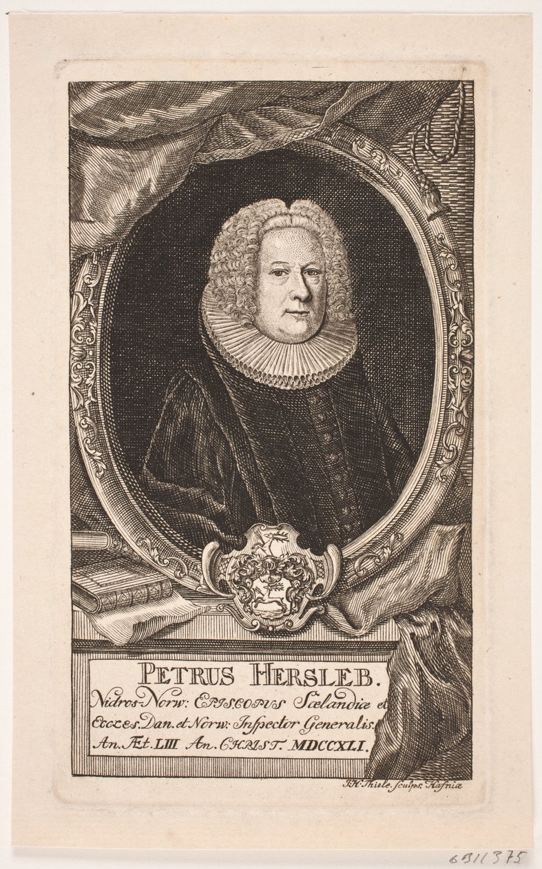 Évêque Peder Hersleb - Johan Herman Thiele