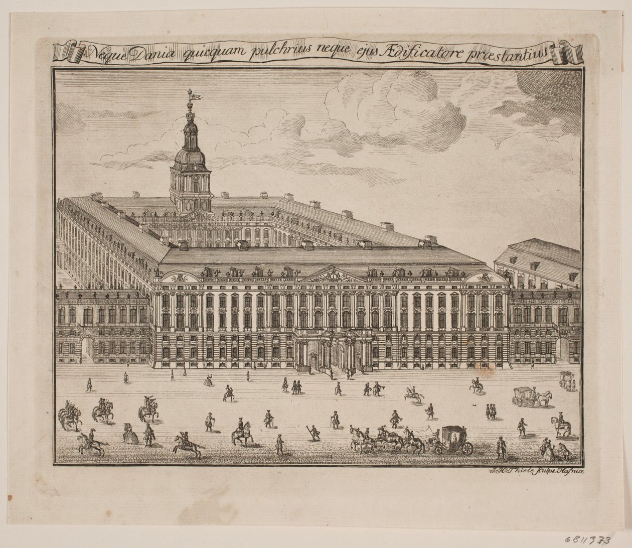 Château de Christiansborg - Johan Herman Thiele