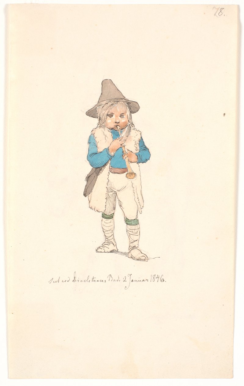 Petit "pifferaro" - Johan Thomas Lundbye