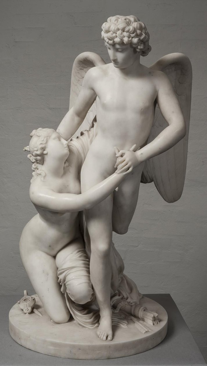 Cupidon et Psyché - Johan Tobias Sergel