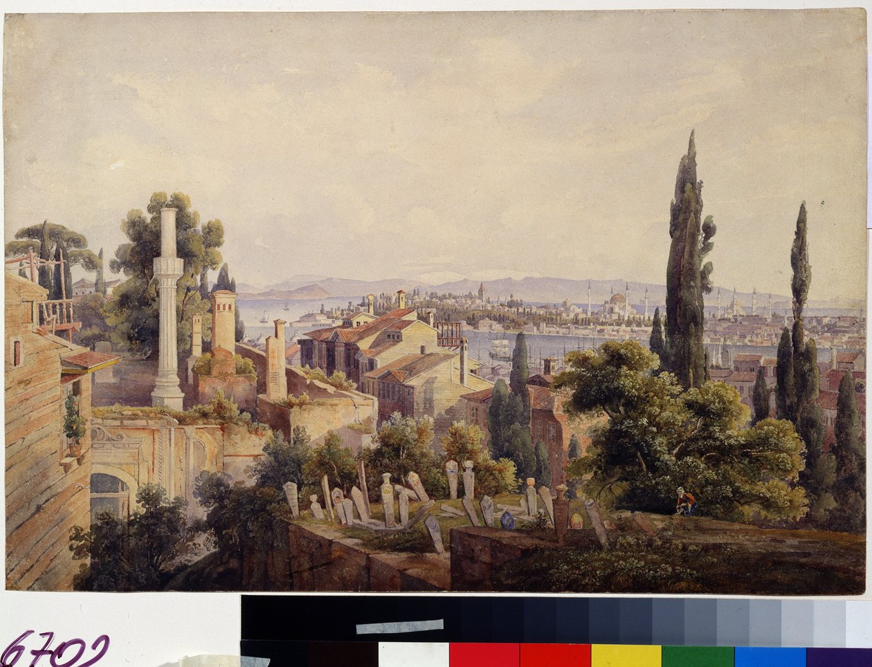 Vue de Constantinople et de la Corne d