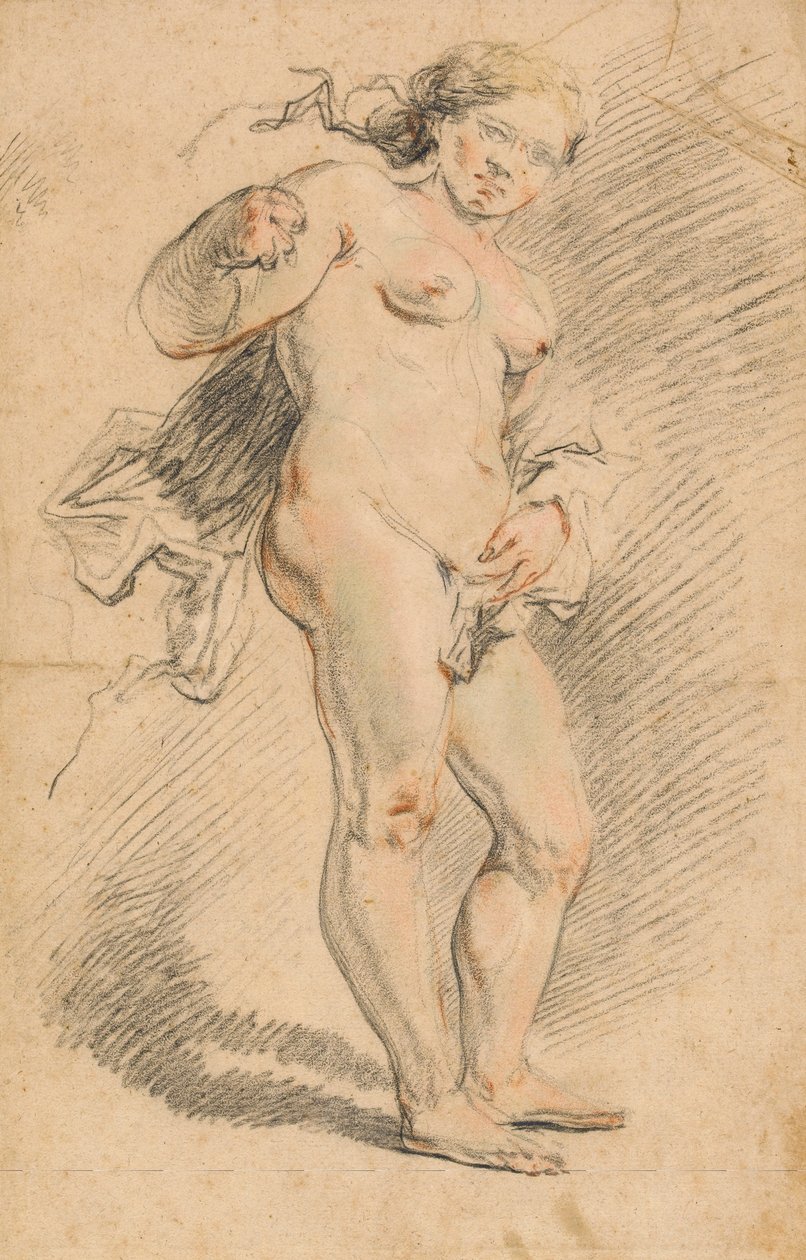 Femme nue debout - Johann Liss