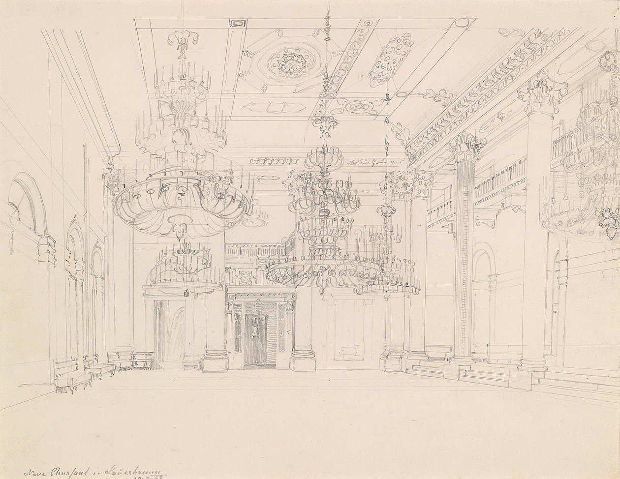 La petite salle de cure à Sauerbrunn - Johann Nepomuk Passini