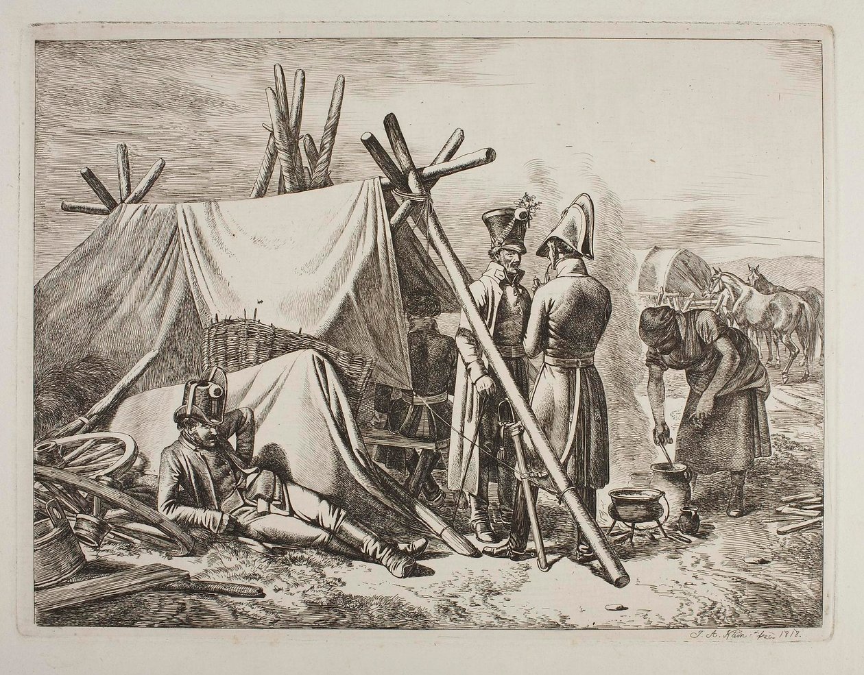 Soldats autrichiens près d