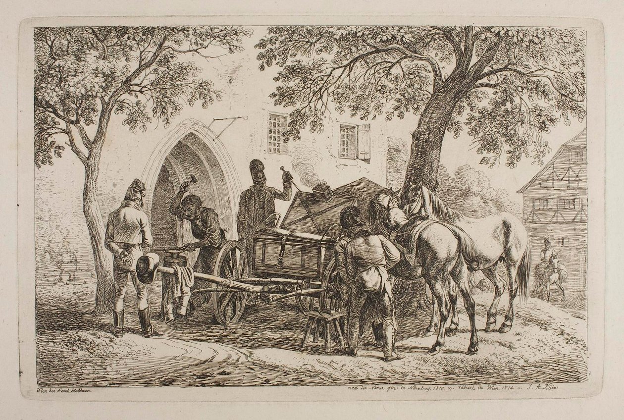 Forge de campagne bavaroise - Johann Adam Klein