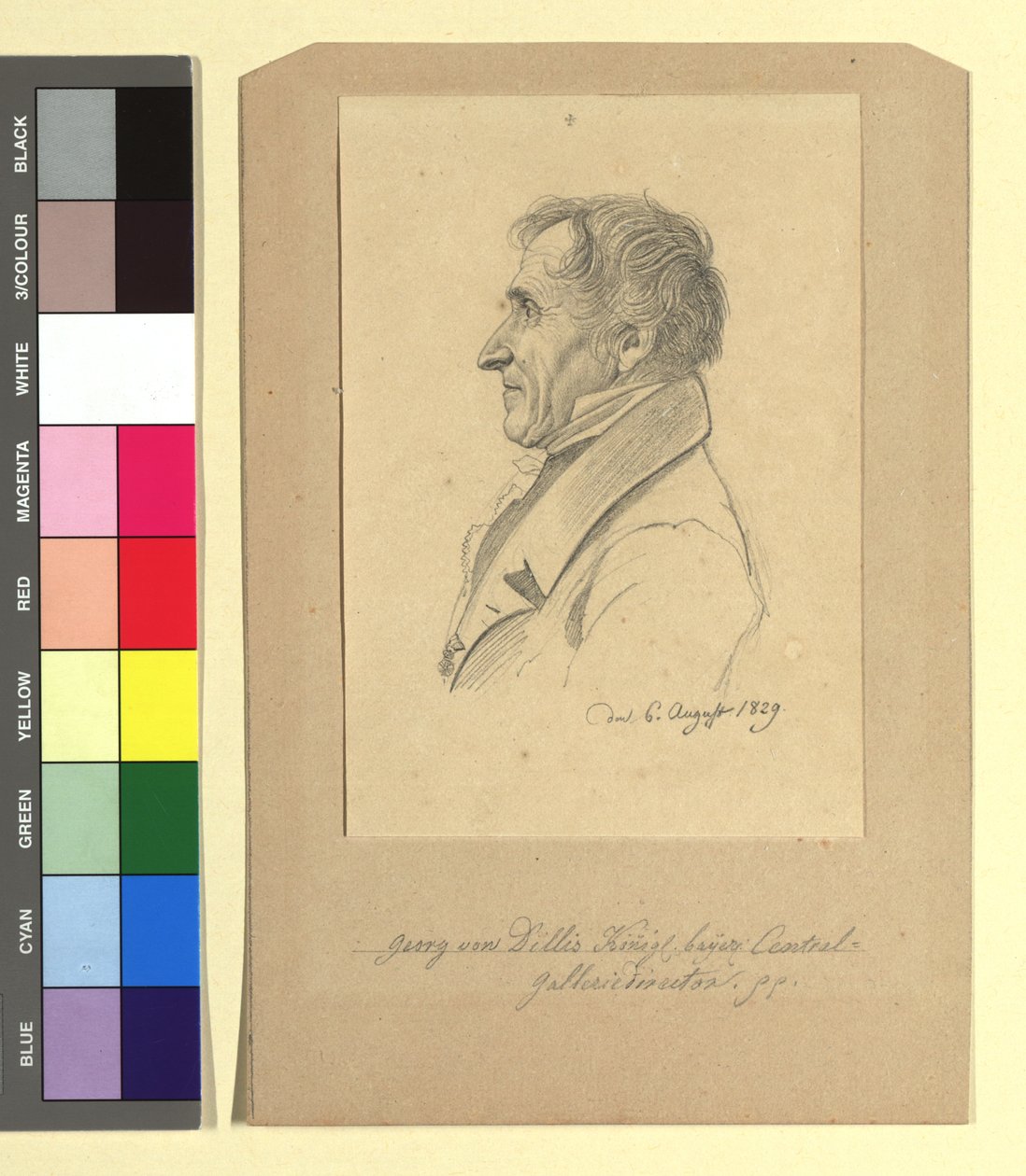 Georg von Dillis (1759-1841), peintre, directeur de galerie - Johann Adam Klein