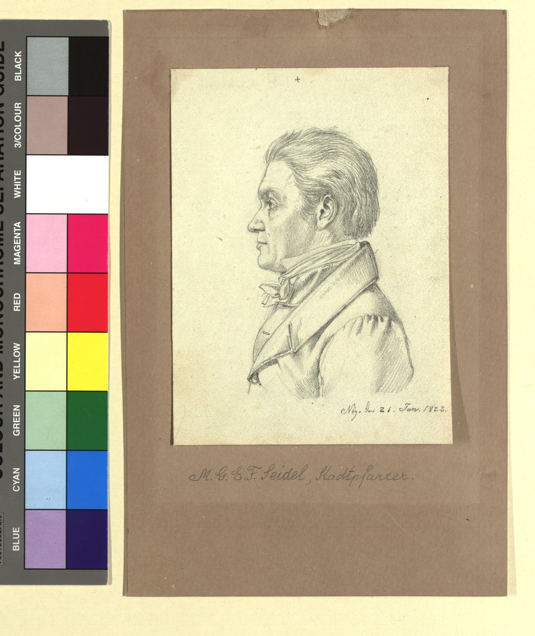 Gotthold Emanuel Friedrich Seidel (1774-1838), pasteur à Nuremberg - Johann Adam Klein