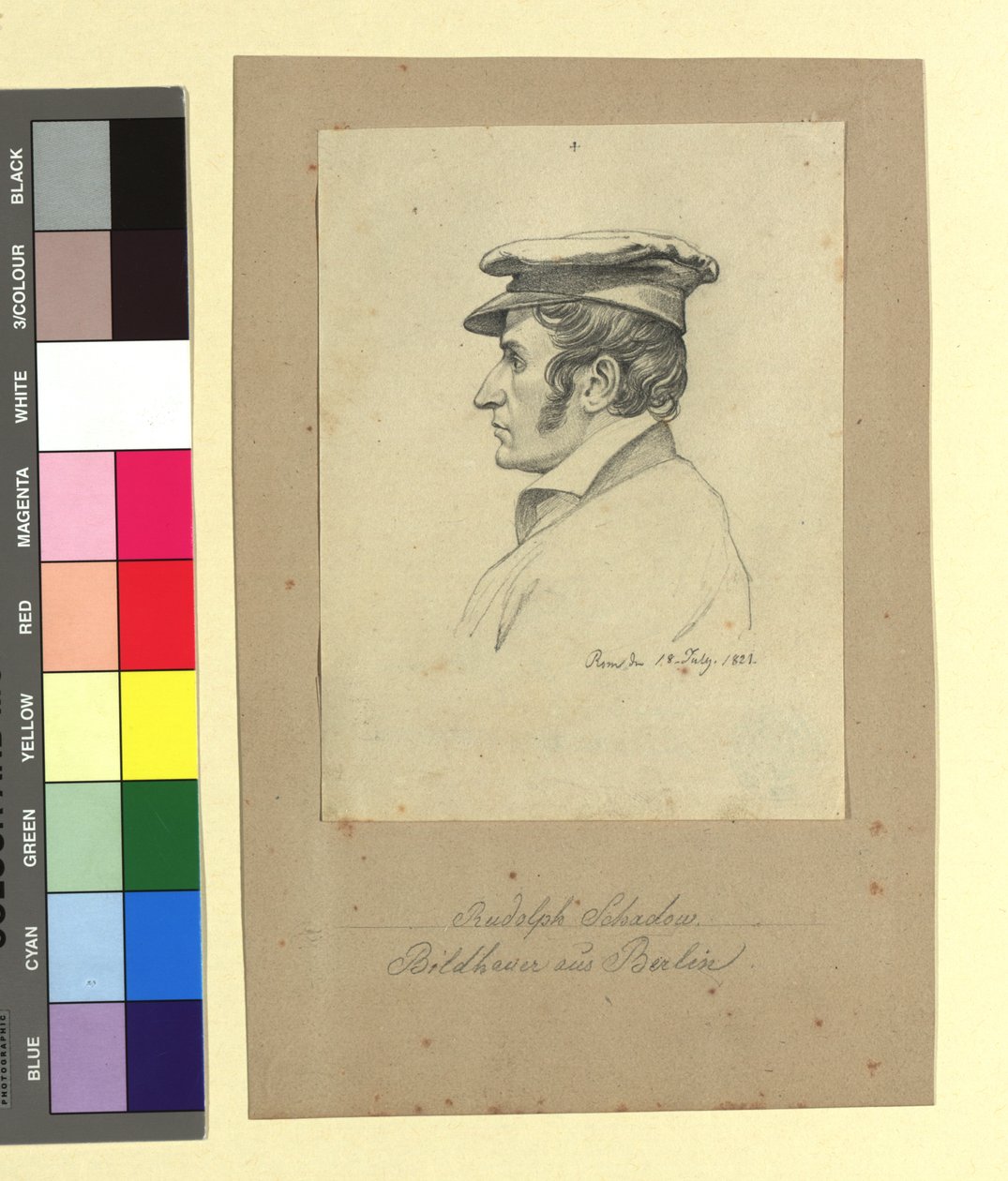 Rudolf Schadow (1786-1822), sculpteur - Johann Adam Klein