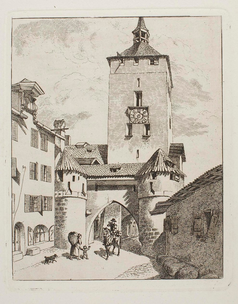 La porte de Nuremberg - Johann Adam Klein